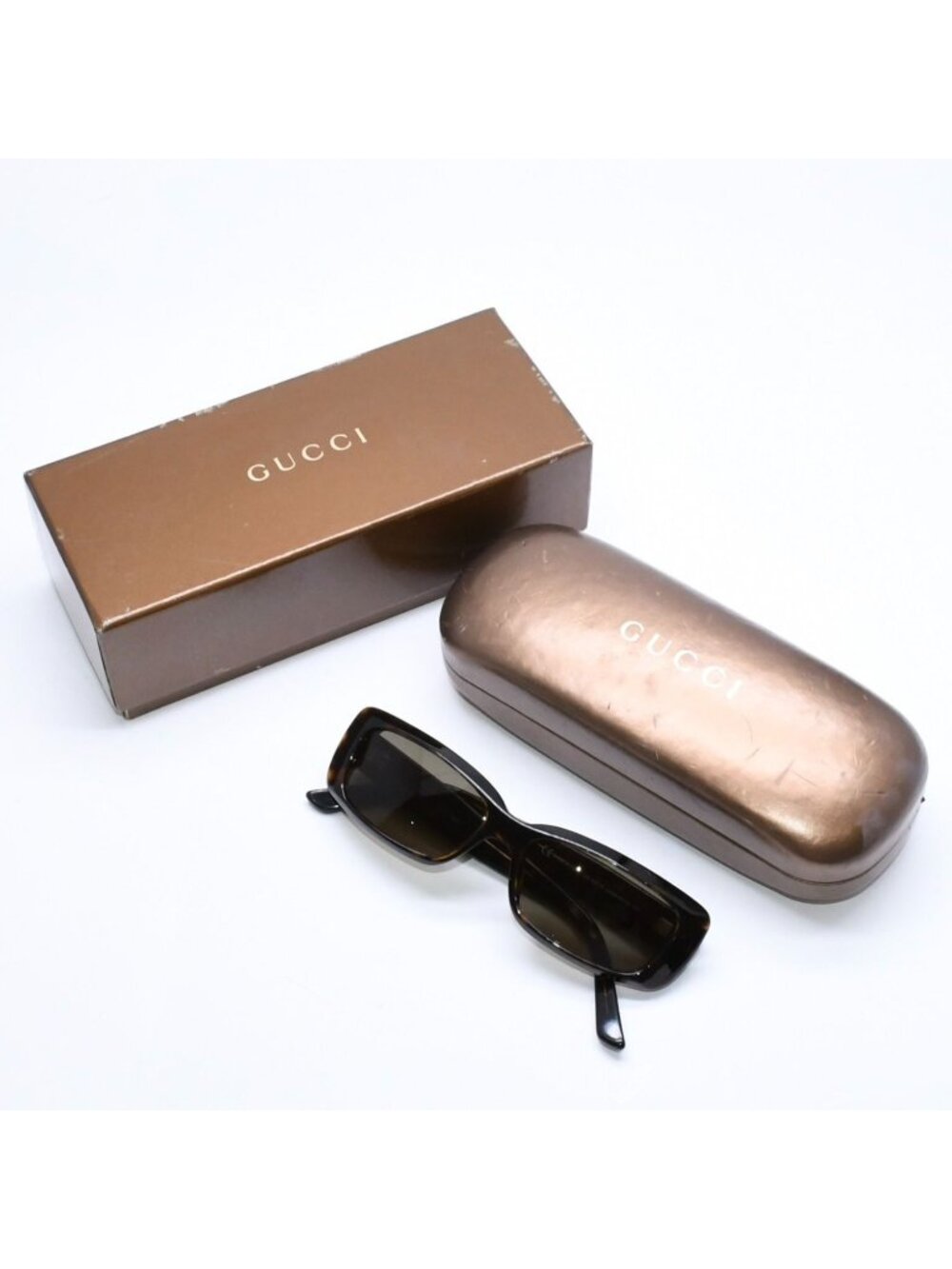 Gucci Sunglasses Eyewear GG S Tortoiseshell Color Brown